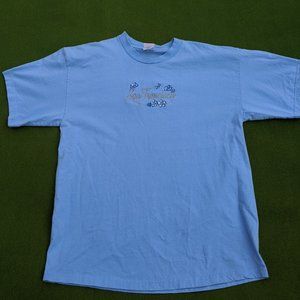 Vintage San Francisco Embroidered Blue Tee